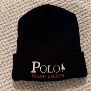 Polo knit hat